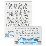 Chart Tablets, Presentation Format (1.5" Rule), 24 x 32, White, 25 Sheets