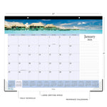2026 Blue Sky Islands 22" x 17" Monthly Desk Calendar (117891-26)