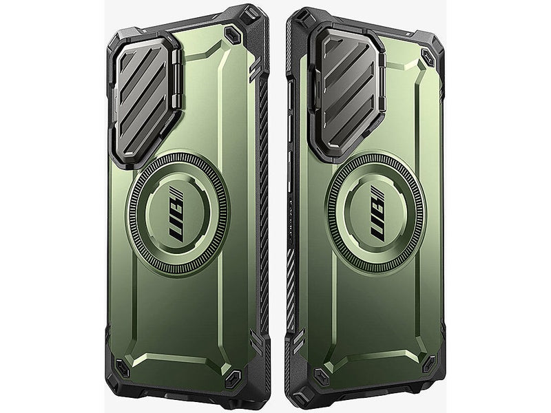 SUPCASE Unicorn Beetle MAG XT MagSafe Samsung Galaxy S24 Ultra, Shock Absorbing, Dark Green (GXYS24U5GMXTGN)