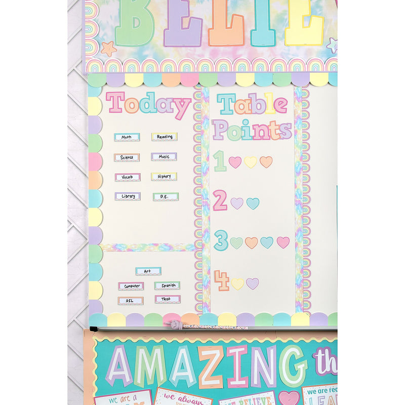 Teacher Created Resources Pastel Pop Rainbow Labels Magnetic Accents, 20/Pack, 3 Packs (TCR77057-3)