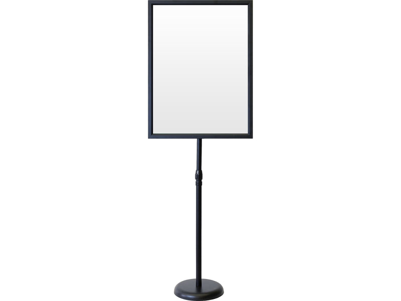 Excello Global Products Blank Indoor/Outdoor Floor Sign, 18" x 24", Black (EGP-HD-0524-S)