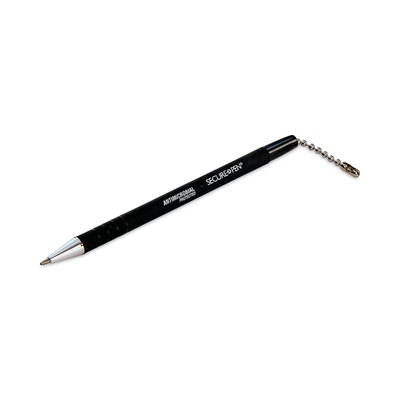CONTROLTEK® Replacement Counter Chain Ballpoint Counter Pen, Medium, 1 mm, Black Ink, Black