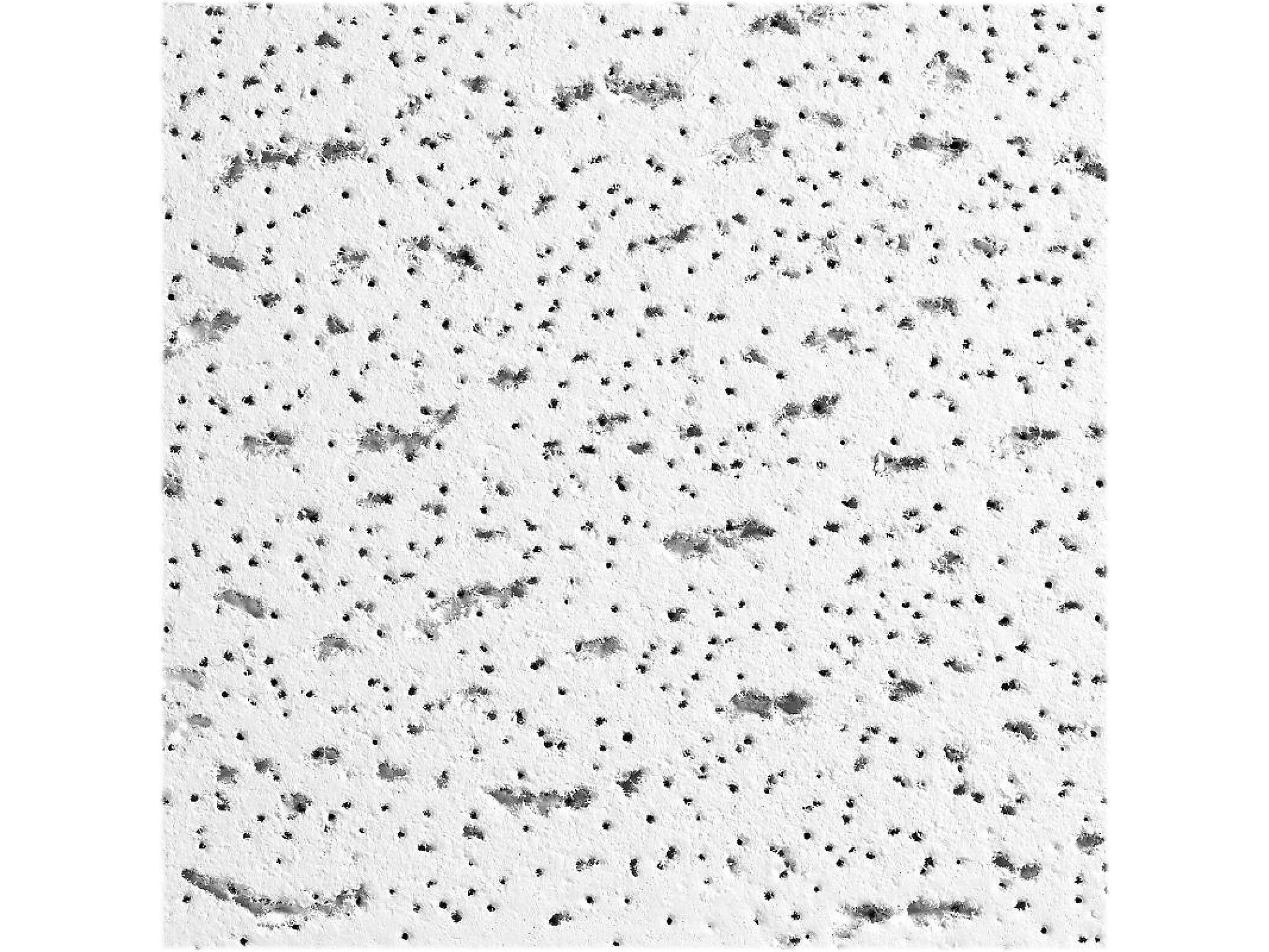 Armstrong FISSURED Angled Tegular Edge Ceiling Tile, 24" x 24", White, 16/Carton (BP705A)