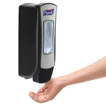 Advanced Hand Sanitizer Green Certified Gel Refill, For ADX-12 Dispensers, 1,200 mL, Fragrance-Free, 3/Carton