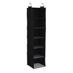 Household Essentials Hanging Closet Organizer, 6 Shelf (7602-1)