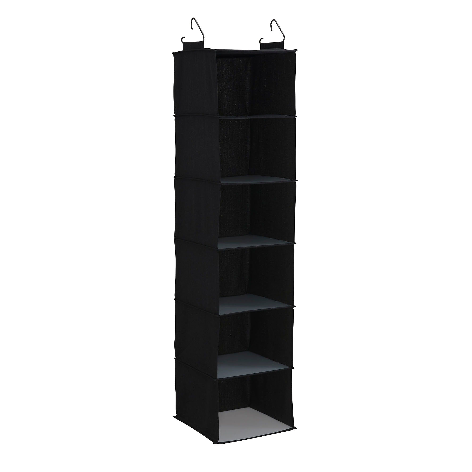 Household Essentials Hanging Closet Organizer, 6 Shelf (7602-1)