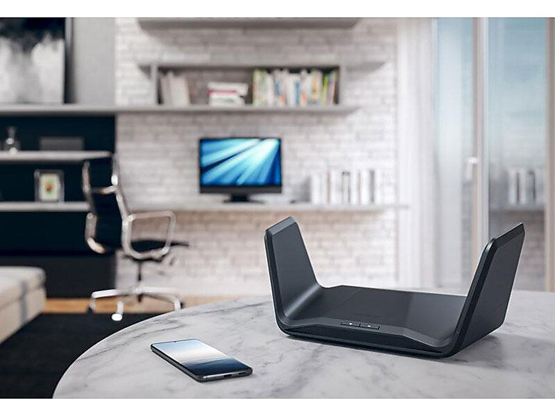 Netgear Nighthawk AXE7800 7800Mbps Tri-Band MU-MIMO 6E Router, Black (RAXE300-100NAS)