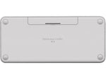 Logitech Pebble Keys 2 K380s Wireless Keyboard, Tonal White (920-011776)