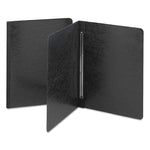 Prong Fastener Premium Pressboard Report Cover, Two-Piece Prong Fastener, 3" Capacity, 8.5 X 11, Black/black