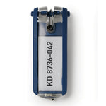 Durable Key Tags, Dark Blue, 6/Pack (1957-07)