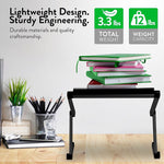 Uncaged Ergonomics WorkEZ Cooling Laptop Lap Desk, Executive Black (WEEB)