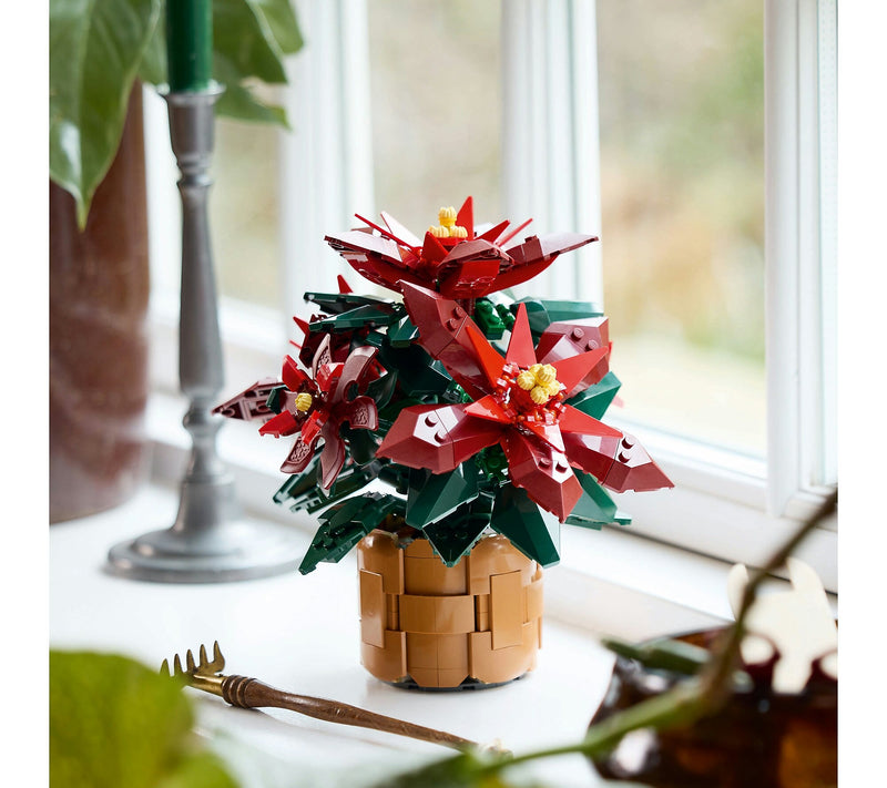 LEGO Botanicals Poinsettia, 608 Pieces (10370)