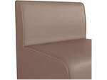 Flash Furniture Bright Beginnings Vinyl Classroom Modular 1-Seater Sofa, Brown (MK-KE15693-GG)