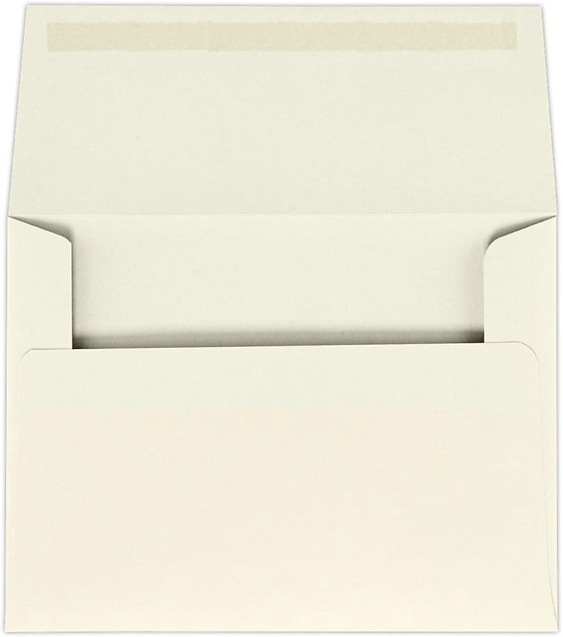 JAM Paper Paper Self Seal A6 Booklet Envelope 4 3/4" x 6 1/2", Natural, 50/Pack (4875-NPC-50)