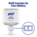 PURELL Advanced 70% Alcohol Foaming Hand Sanitizer Refill for ES8 Dispenser, 1200 mL, 2/Carton (7753-02)