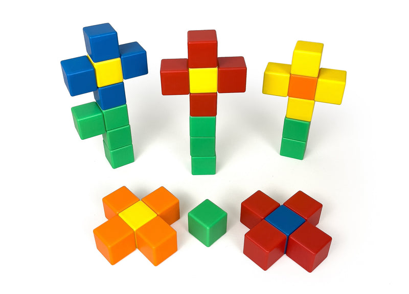 Tytan Toys Magnetic Cubes Building Blocks, 50 Pieces (ACTYT027)