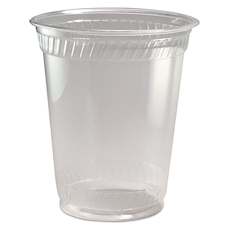 Greenware Cold Drink Cups, Squat, 12 oz to 14 oz, Sugarcane, Clear, 1,000/Carton