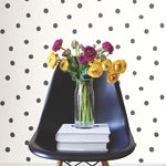 York Wallcoverings Dots Peel and Stick Wallpaper (RMK9010WP)