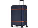 Bugatti Wellington 30" Hardside Suitcase, 8-Wheeled Spinner, TSA Checkpoint Friendly, Navy (HLG5128-Navy)