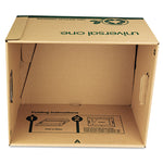 Recycled Heavy-Duty Record Storage Box, Letter/legal Files, Kraft/green, 12/carton
