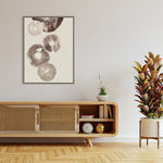 Amanti Art Mushroom 6 Light Brown by Pernille Folcarelli Framed Canvas Wall Art Print, 32" x 42" (A42677747977)