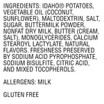 Idahoan Buttery Homestyle Mashed Potatoes, 1.5 oz., 10/Carton (IDA33141)