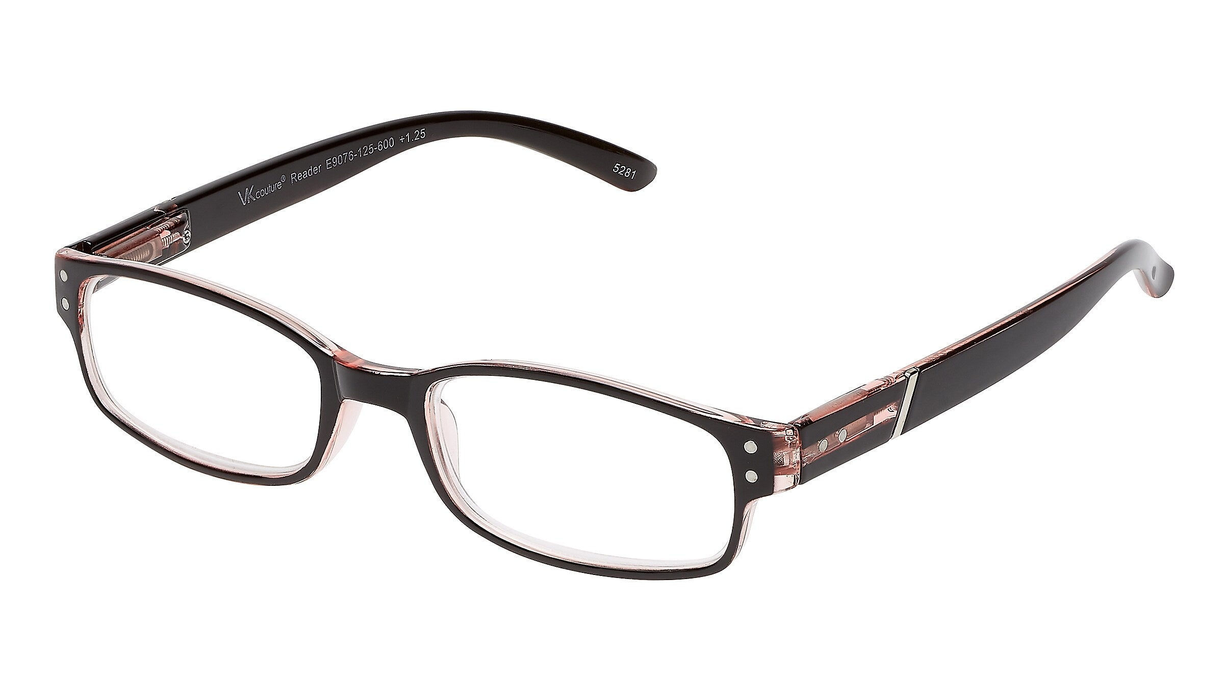 SAV Victoria Klein +2.50 Strength Fashion Reading Glasses, Red (E9076)
