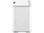 Nine Stars Plastic Sensor Trash Can, 2.6-Gallon, White (DZT-10-35)