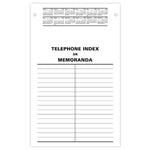 2026 AT-A-GLANCE 8" x 5" Daily Desk Pad Calendar Refill Pages, White/Black (E458-50-26)