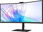 Samsung ViewFinity S65VC 34" 4K Ultra HD Curved 100 Hz LED Monitor, Black (S34C654VAN)