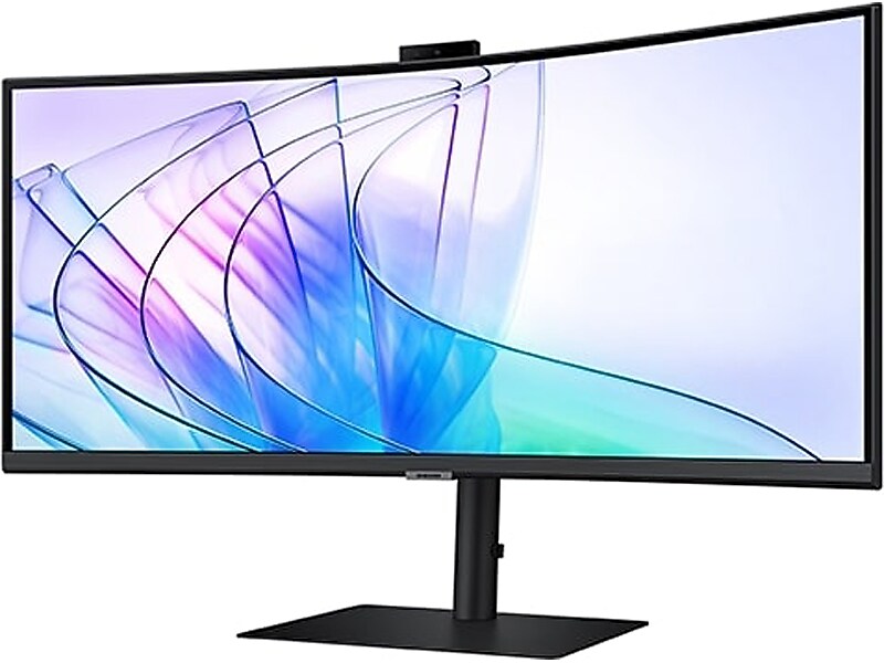 Samsung ViewFinity S65VC 34" 4K Ultra HD Curved 100 Hz LED Monitor, Black (S34C654VAN)
