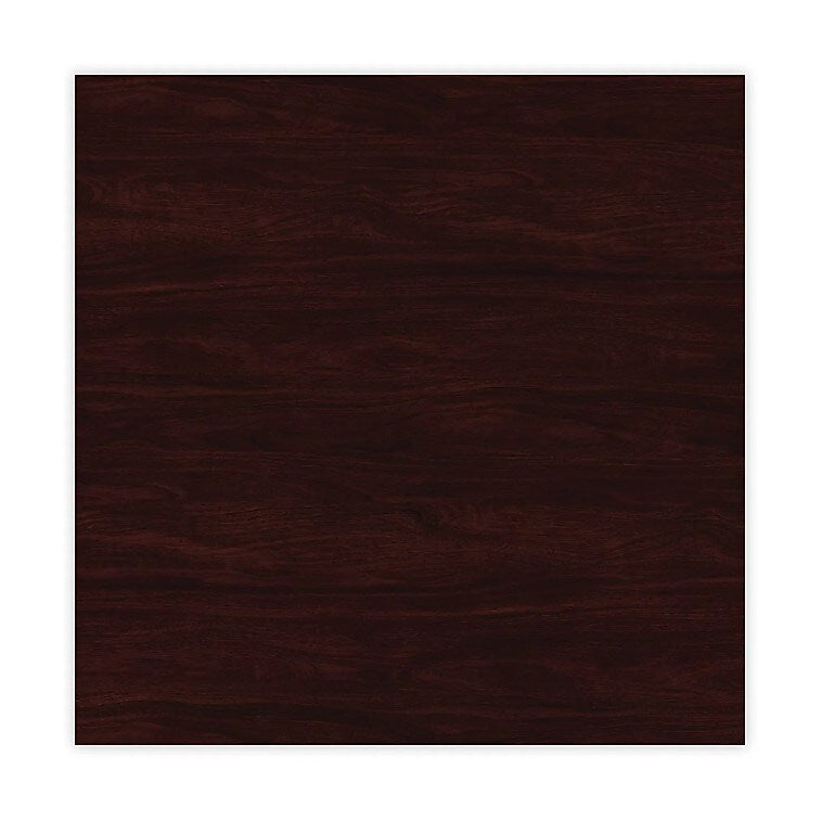 Alera Valencia Series Hutch With Doors, 64 3/4w X 15d X 35 1/2h, Mahogany