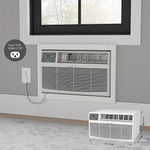 Durastar 115-Volt 10000 BTU 10000 (BTU DOE) Wall Air Conditioner with Remote, White (DRTAC101XNA1)