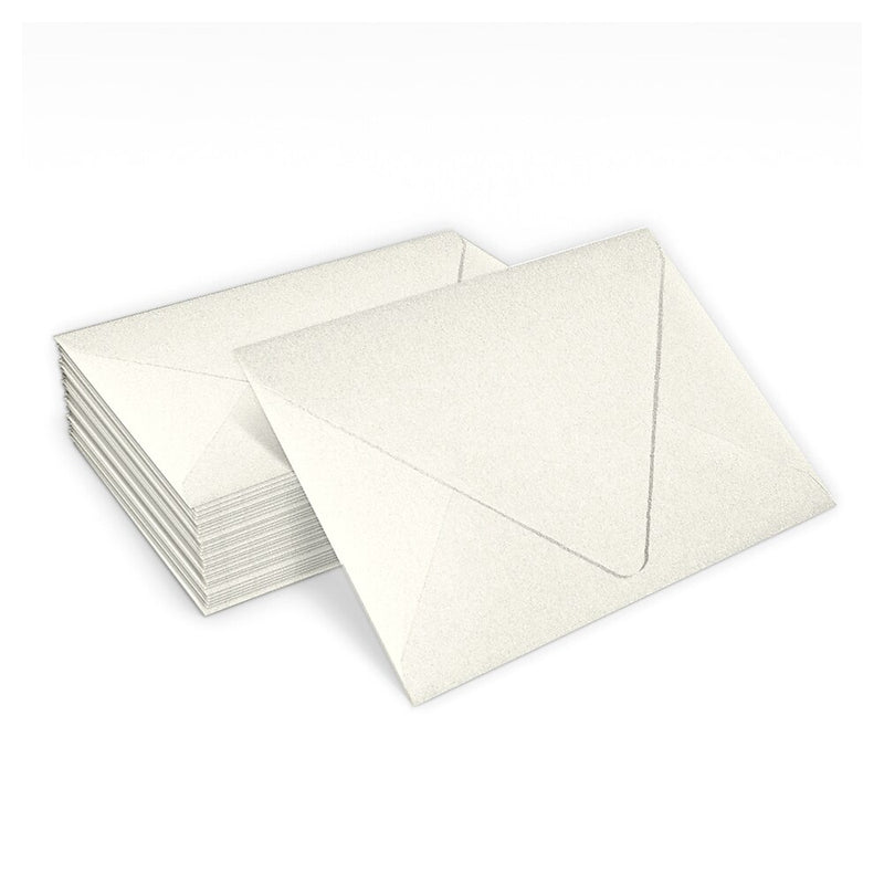 LUX A2 Contour Flap Envelopes, 50/Box, Quartz Metallic (1870-08-50)