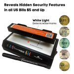 Dri Mark Tri-Test Counterfeit Detection Machine, Black (351TRI)