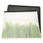 100% Recycled Poly Binding Cover, Black, 11 x 8.5, Unpunched, 25/Pack