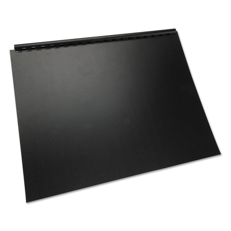 100% Recycled Poly Binding Cover, Black, 11 x 8.5, Unpunched, 25/Pack