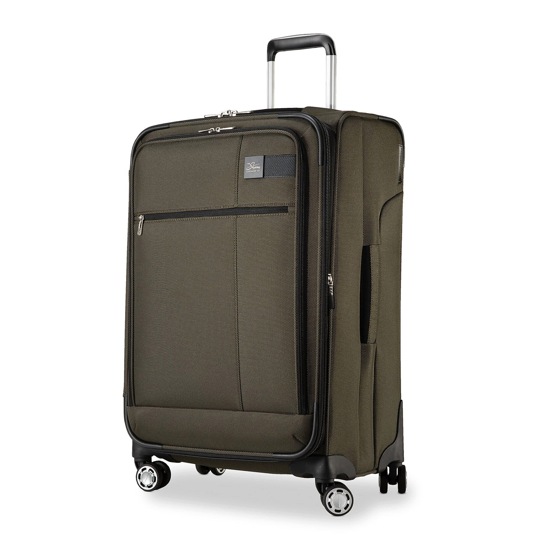 Skyway Luggage Sigma 7.0 24" Suitcase, 8-Wheeled Spinner, Pine (177-24"305-4VP)