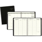 2026 AT-A-GLANCE Recycled 8.25" x 11" Weekly & Monthly Appointment Book Planner, Faux Leather Cover, Black (70-950G-05-26)