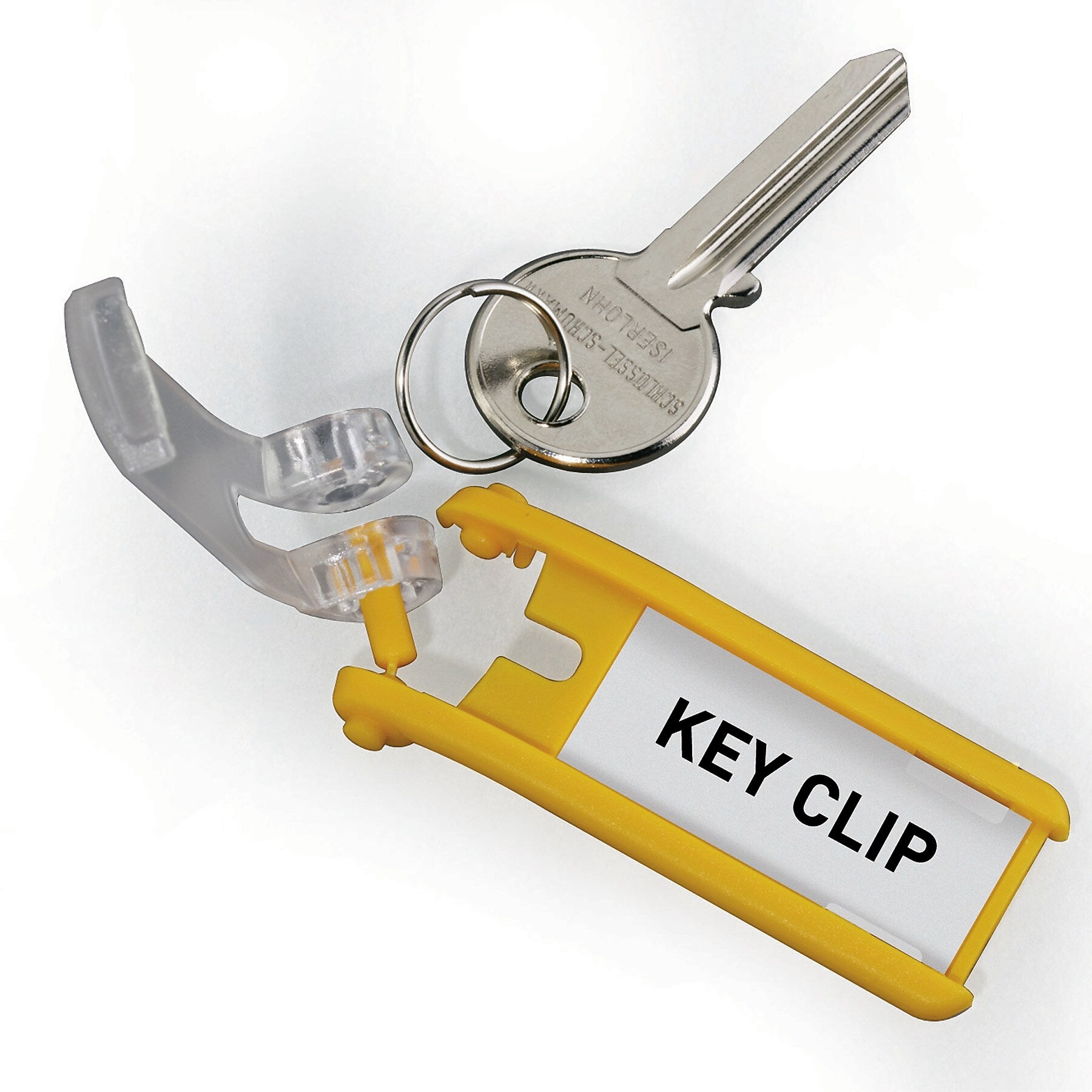 Durable Key Tags, Assorted Colors, 24/Pack (1949-00)