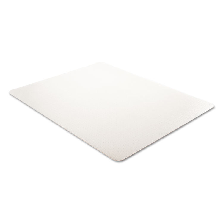 Economat Occasional Use Chair Mat, Low Pile Carpet, Flat, 46 X 60, Rectangle, Clear