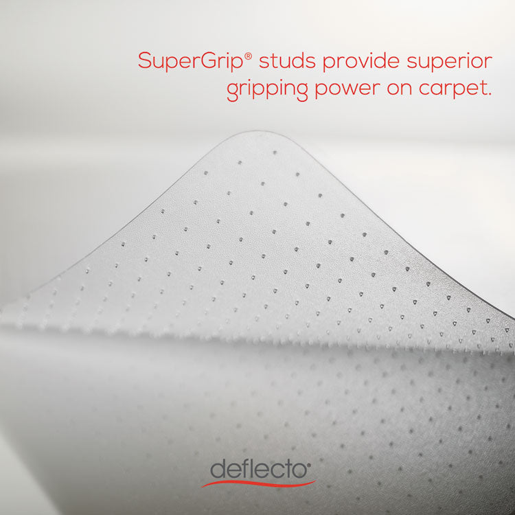 All Day Use Chair Mat - All Carpet Types, 36 X 48, Rectangular, Clear