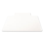 Execumat All Day Use Chair Mat For High Pile Carpet, 45 X 53, Wide Lipped, Clear