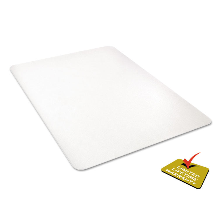 All Day Use Chair Mat - Hard Floors, 36 X 48, Rectangular, Clear