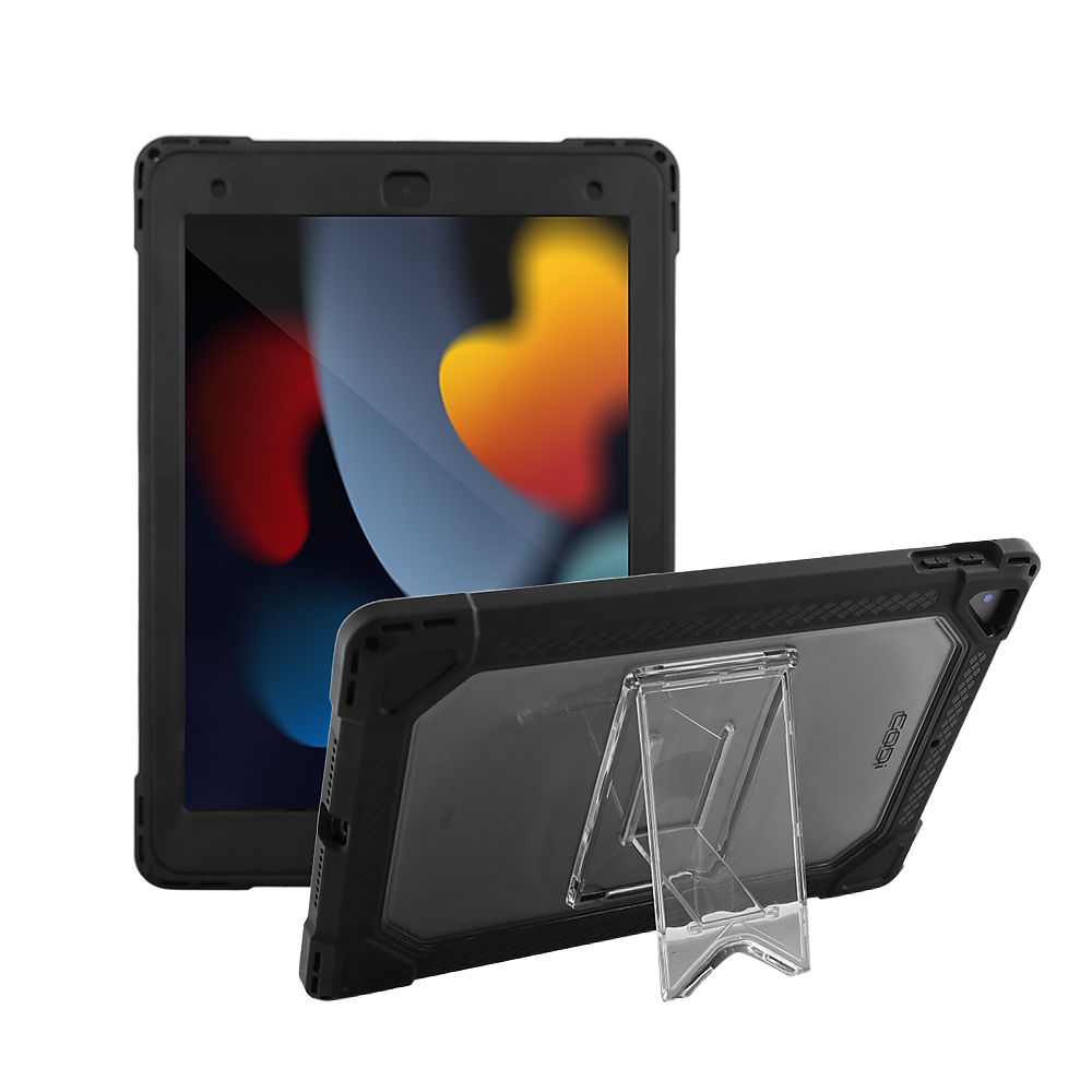 CODi Rugged Polycarbonate 10.2" Case for iPad 7th/8th/9th Generation, Black (C30705067)