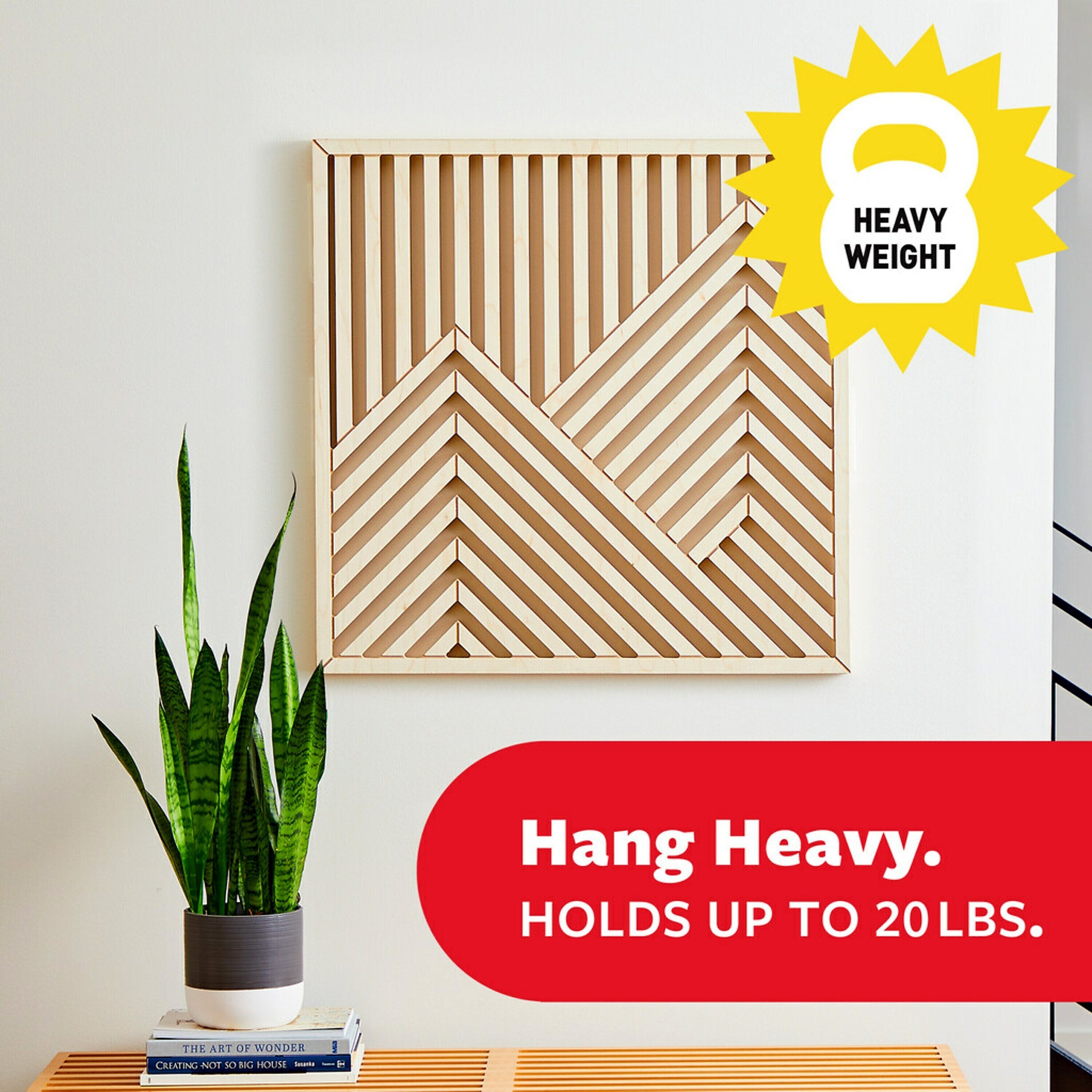 Command Damage Free Extra Large Hanging Strip, 20 lbs., Black, 4/Pack (17217BLK-ES)