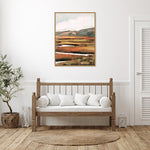 Amanti Art Mountain Field II by Victoria Borges Framed Canvas Wall Art Print, 32" x 42" (A42677748375)