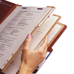Pressboard Classification Folders, Eight SafeSHIELD Fasteners, 2/5-Cut Tabs, 3 Dividers, Legal Size, Red, 10/Box