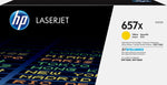 HP 657X Yellow High Yield Toner Cartridge, Prints Up to 23,000 Pages (CF472X)