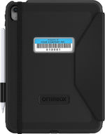 OtterBox Defender Polycarbonate/Silicone 10.2" Folio Case for iPad (10th Generation), Black (77-93758)